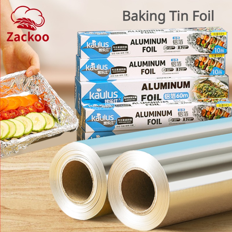 Kitchen Baking Sheets - Zackoo 10/20/40 м алюминиевая фольга для