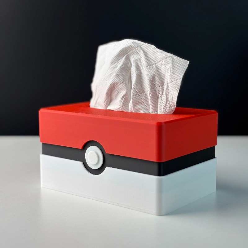Kitchen Baking Gifts - Мультяшная коробка для салфеток Poke Ball,