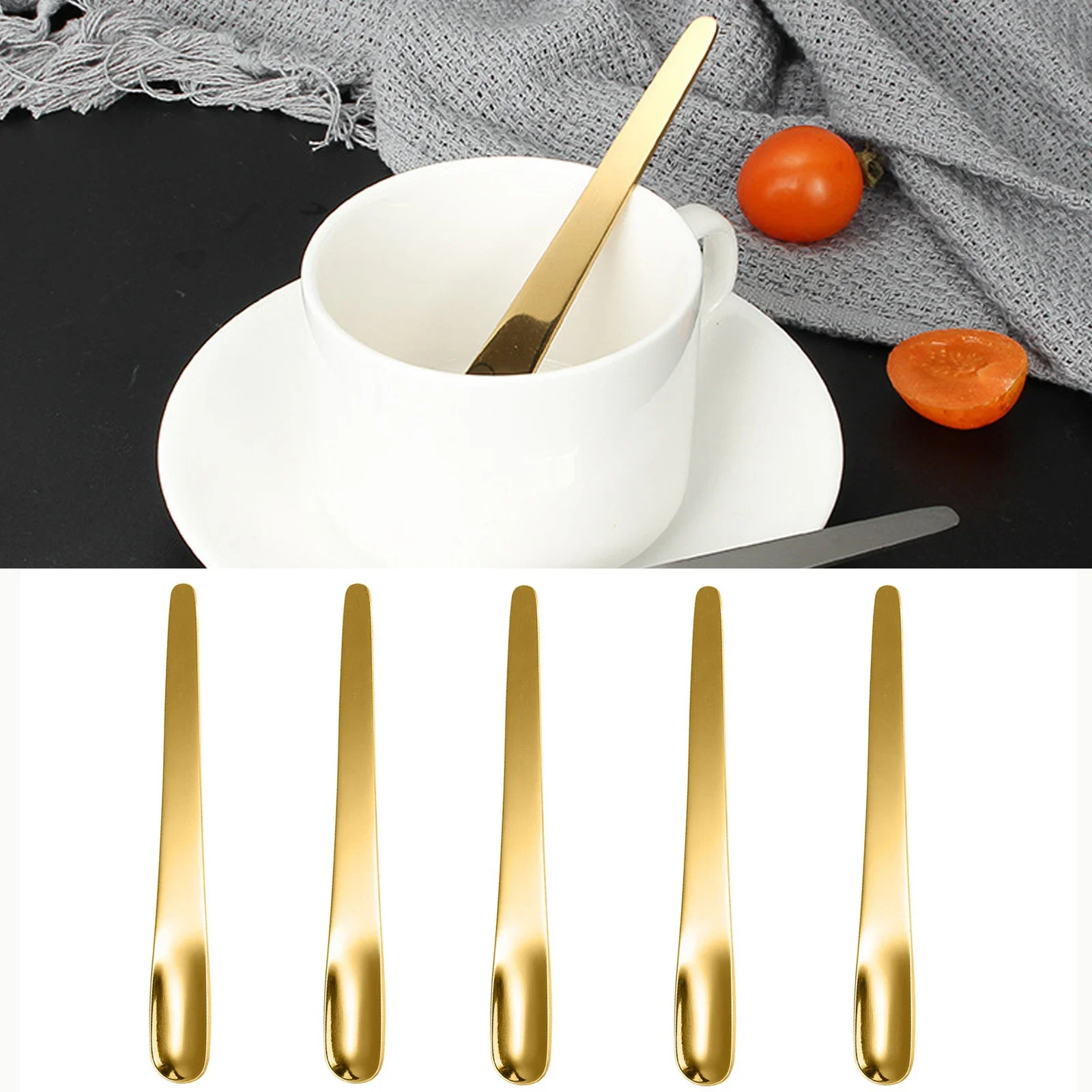 Kitchen Baking Appliances - 5 шт., кофейная ложка, нержавеющая сталь