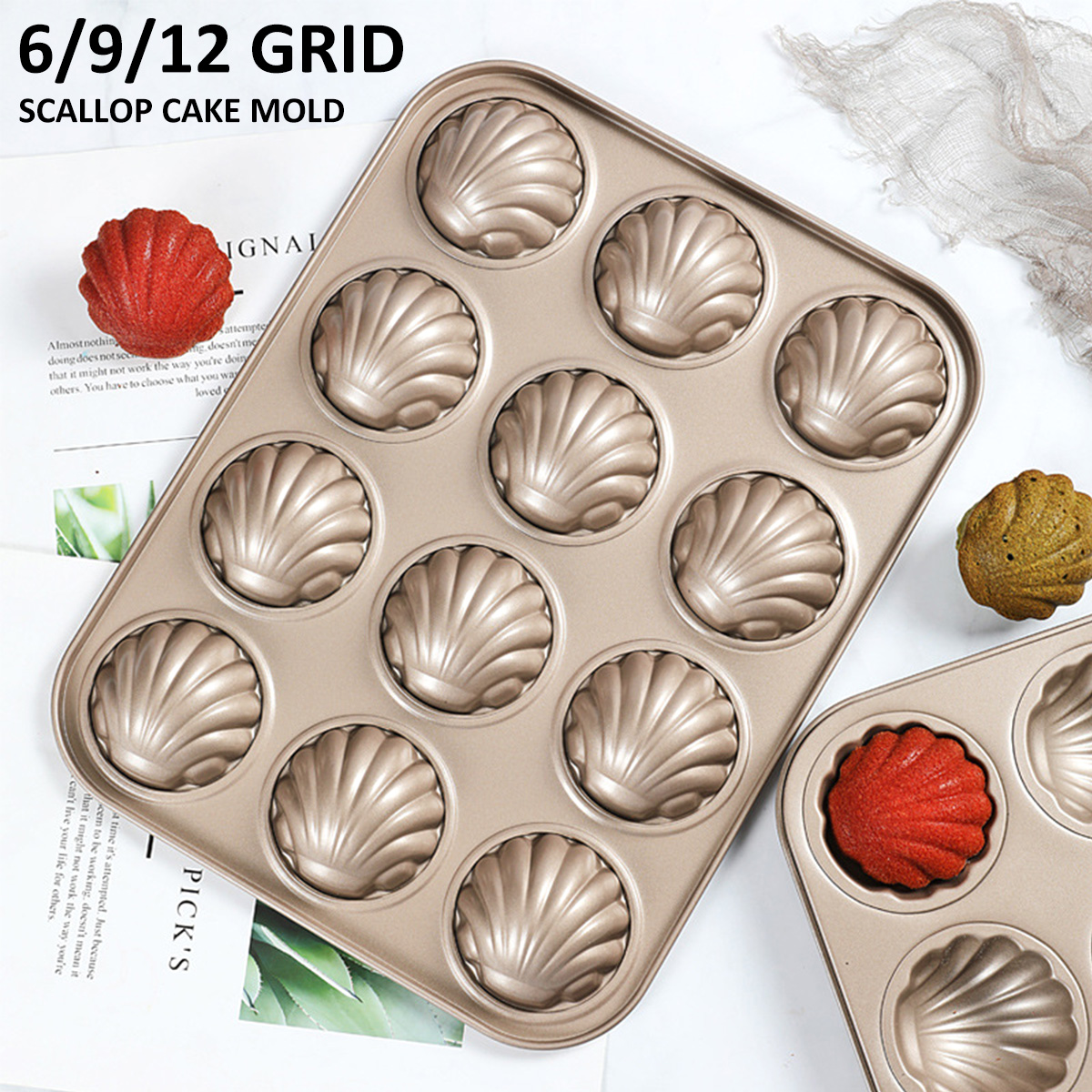 Kitchen Baking Ware - Форма Madeleine в форме ракушки, форма