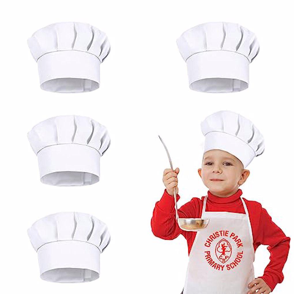 Kitchen Design For Baking - Набор из 4 детских кухонных шляп-шапочек