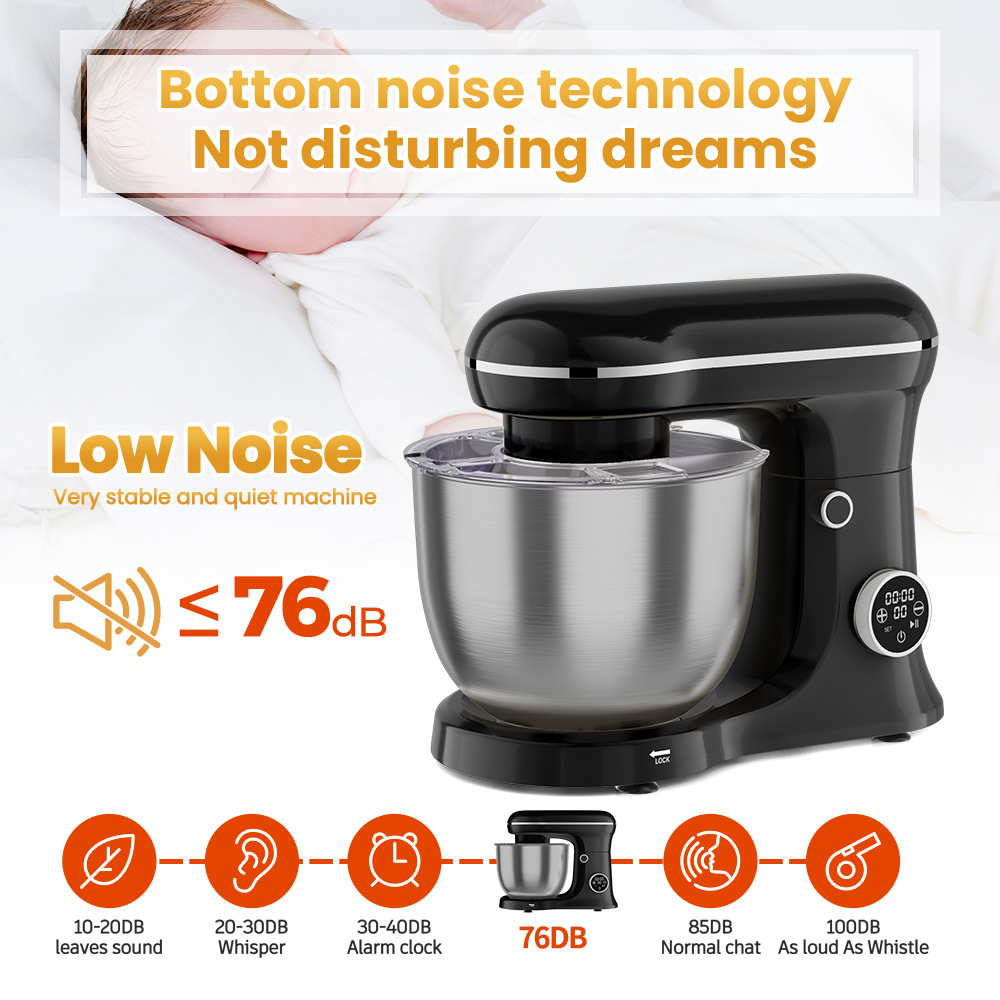 Миксер-тестомес 5 л, 1500 Вт,  – обзор и цена Stand Mixer Bowl