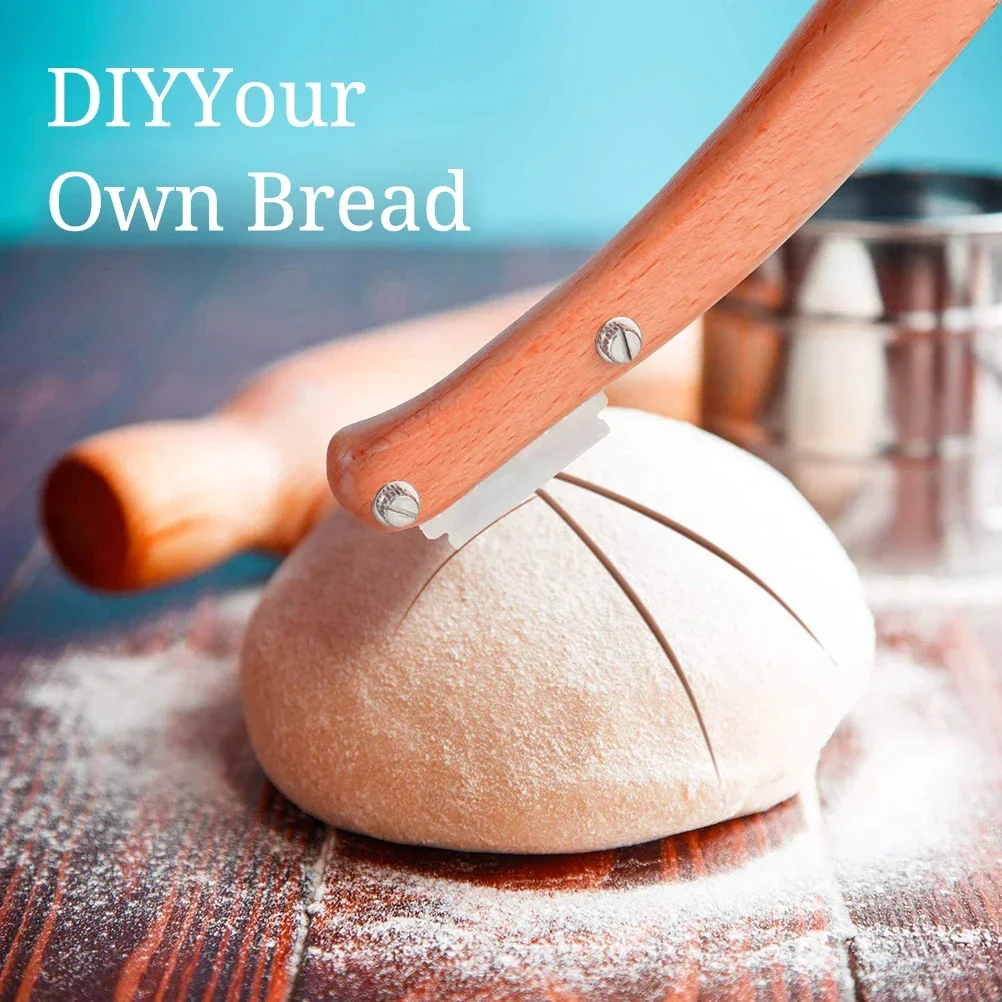Нож для хлеба с деревянной руч – обзор и цена Bread Lame Scoring