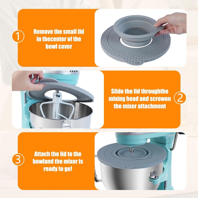 Силиконовая крышка для чаши ми – обзор и цена Stand Mixer Bowl