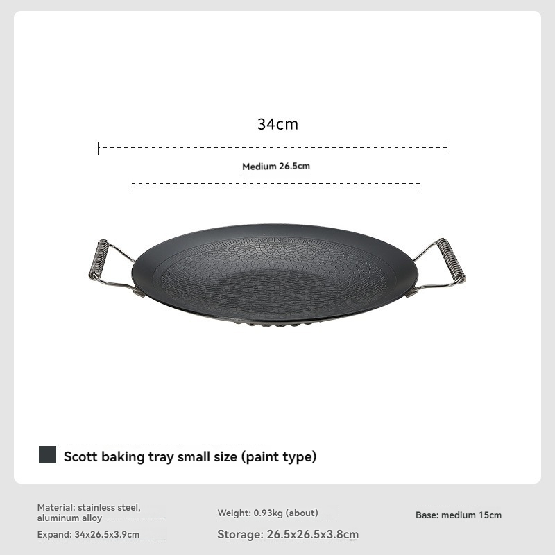 CAMPINGMOON GRW-27F Трехслойна – обзор и цена Kitchen Baking Pan Set
