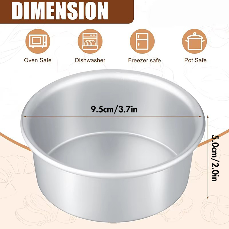 Набор из 6/12 мини-форм для ке – обзор и цена Kitchen Baking Pan Set