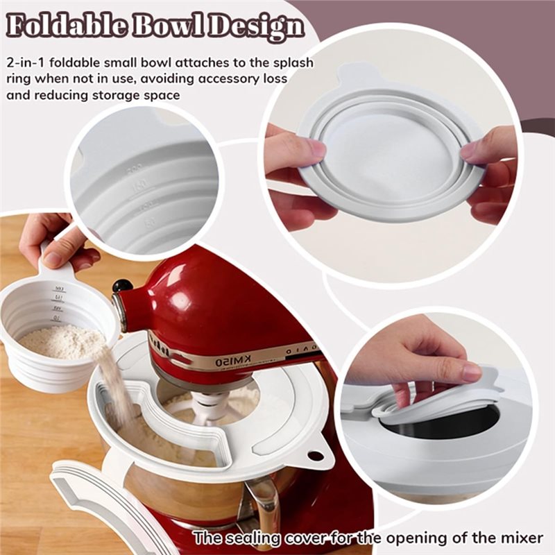 【NECESSITY】Силиконовая крышка  – обзор и цена Stand Mixer Bowl