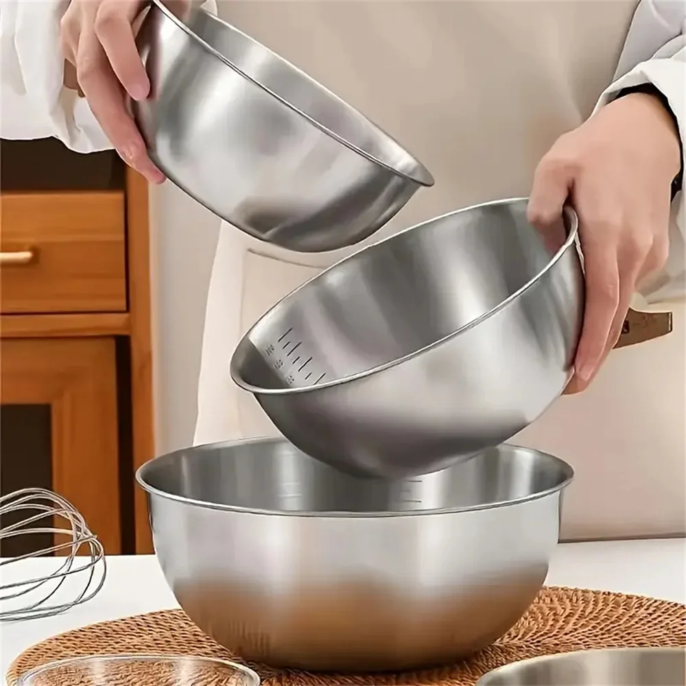 Набор из 3-х мисок из нержавею – обзор и цена Stand Mixer Bowl