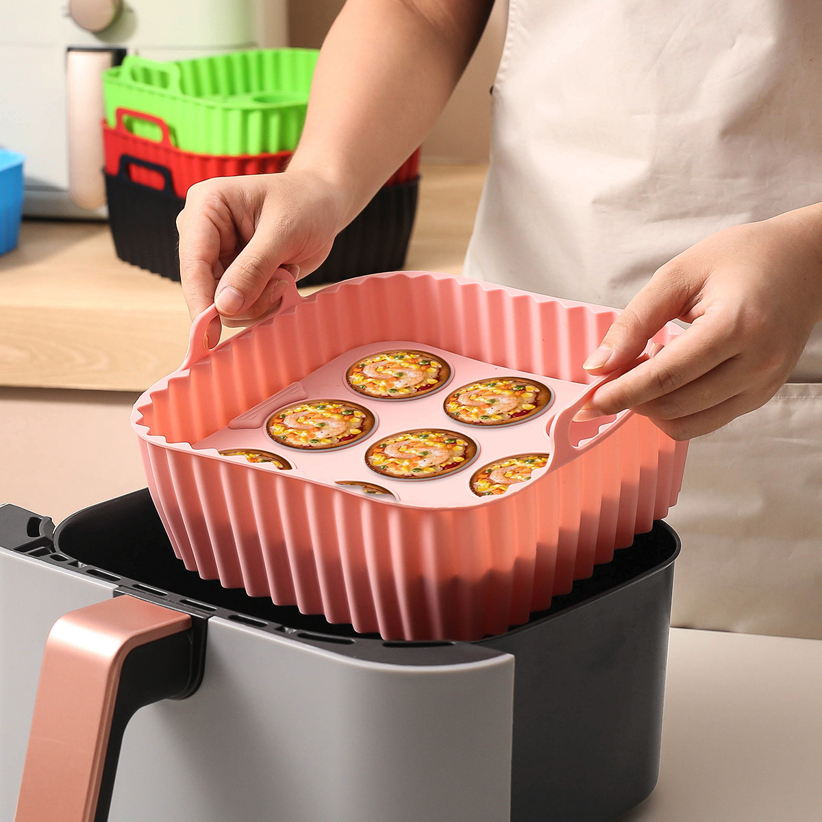 Набор из 2 силиконовых вкладыш – обзор и цена Kitchen Baking Pan Set