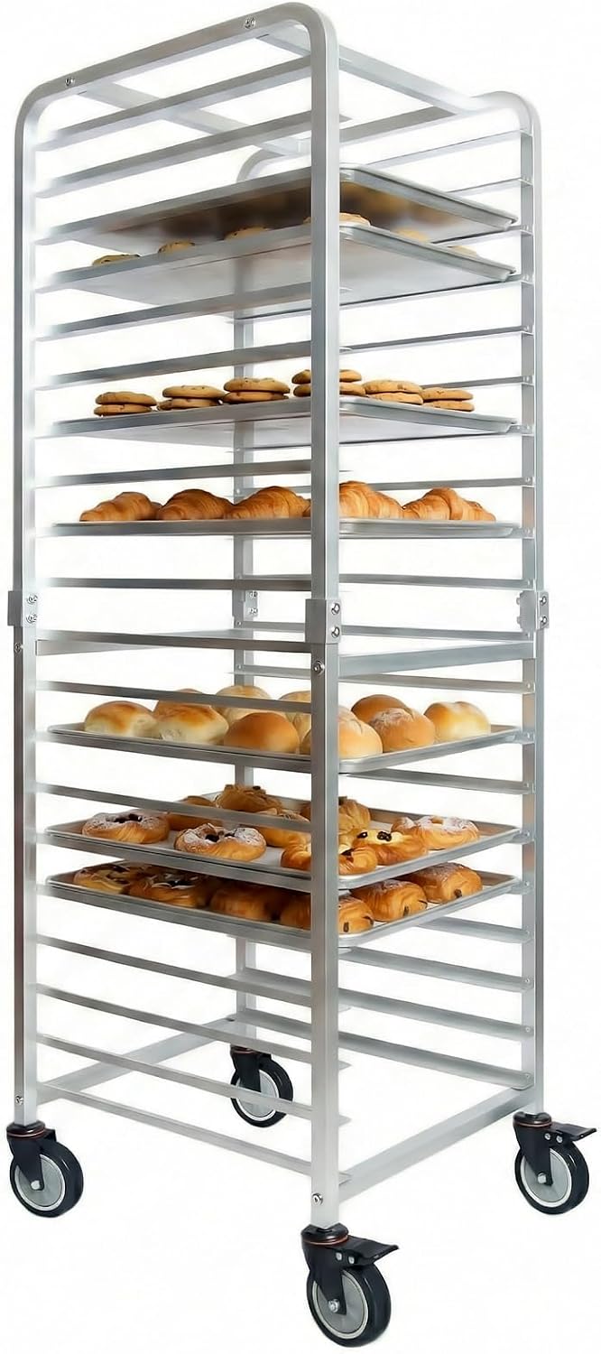 Коммерческая 20-ярусная тележк – обзор и цена Kitchen Baking Sheets