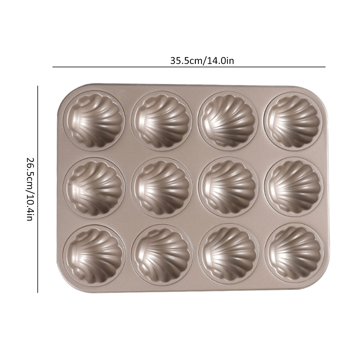 Форма Madeleine в форме ракушк – обзор и цена Kitchen Baking Ware