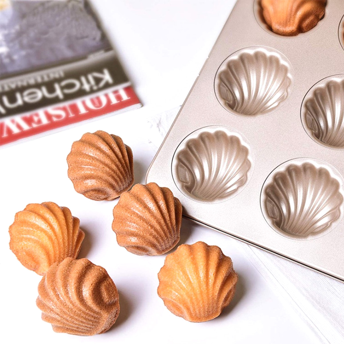 Форма Madeleine в форме ракушк – обзор и цена Kitchen Baking Ware